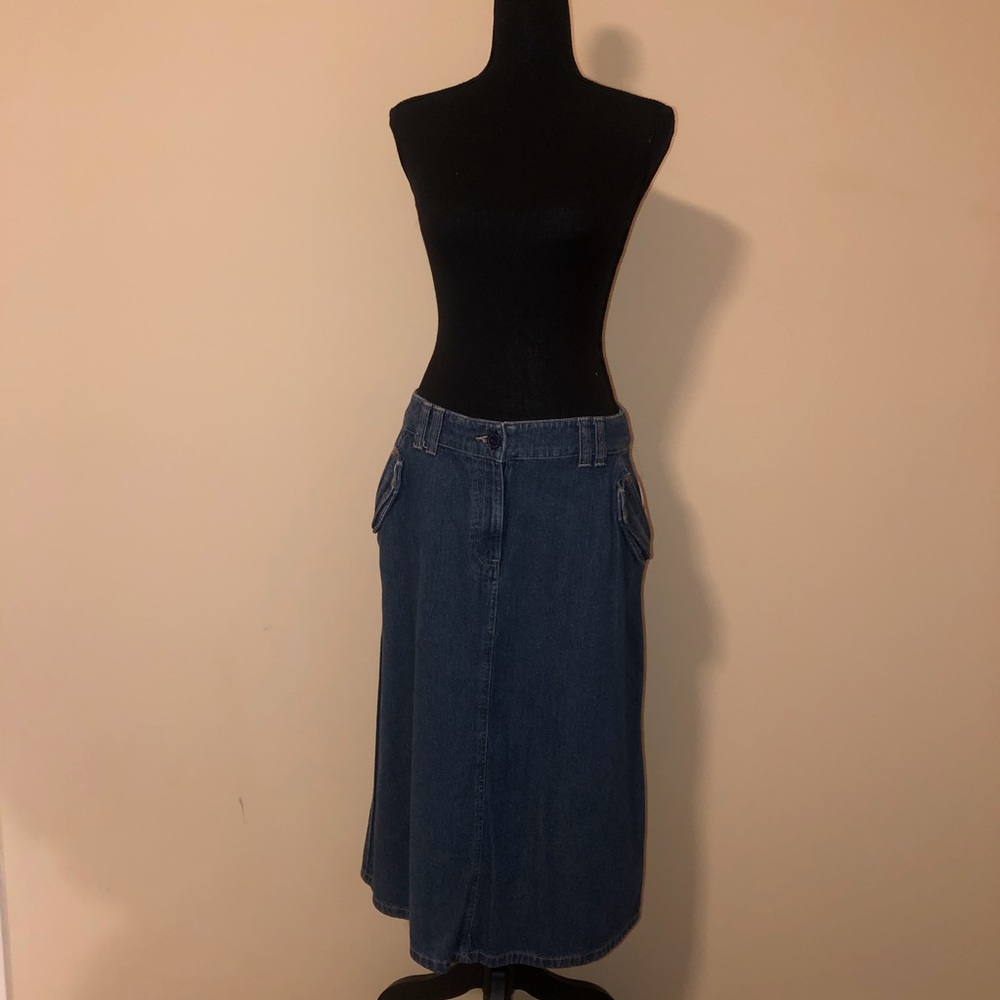 Kim Rogers Jean Skirt